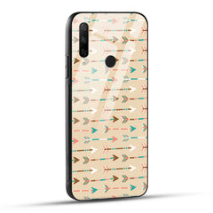 HONOR 9X Back Cover Arrows Of War Art Of Doodle Printed Glass Case