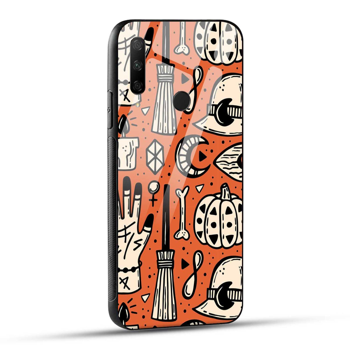 HONOR 9X Back Cover Aethetic Texture Pattern Printed Glass Case