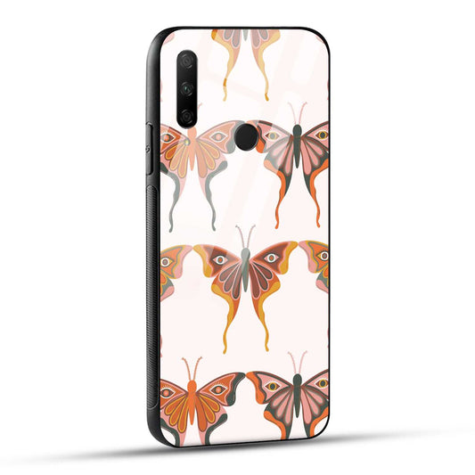 HONOR 9X Back Cover Butterflies  Printed Glass Case