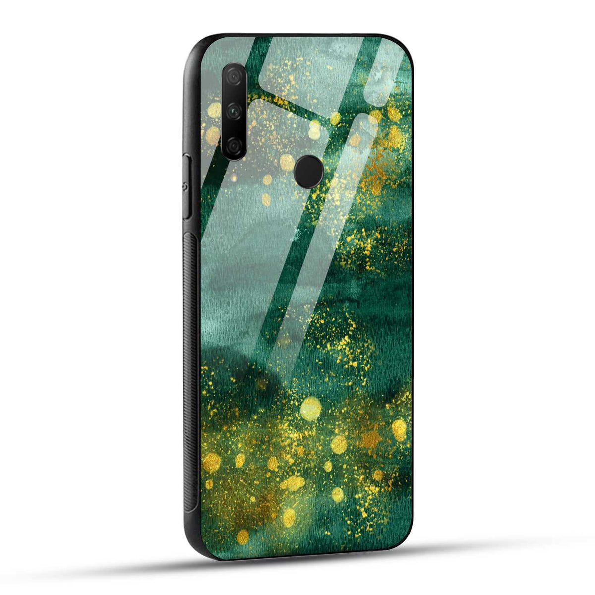 HONOR 9X Back Cover Coloured Texture Printed Glass Case