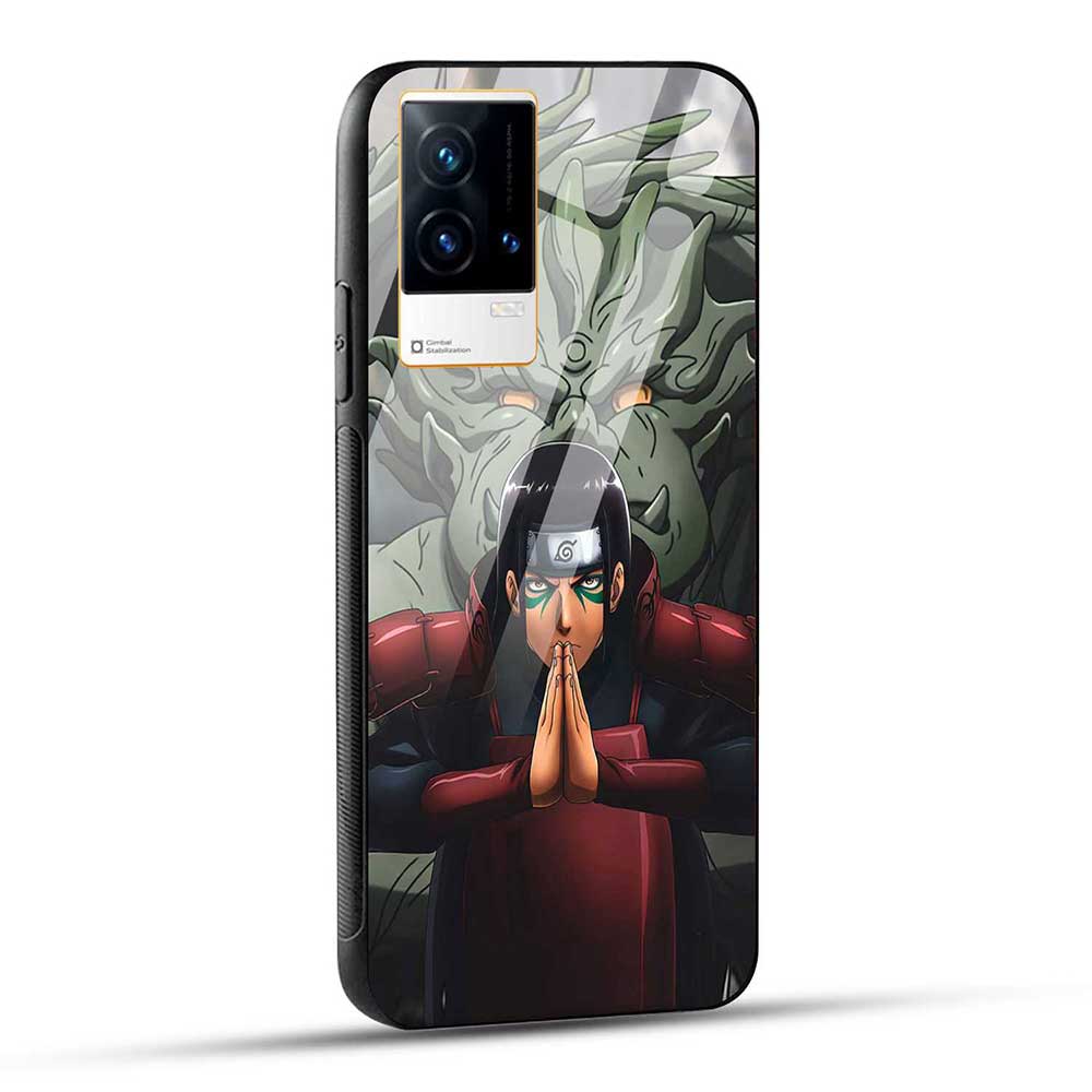 iQOO 9 5G Back Cover Uchihaa Glass Case