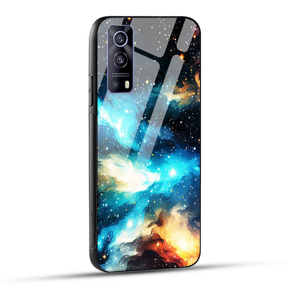 iQOO Z3 5G Back Cover Heavenly Design Glass Case