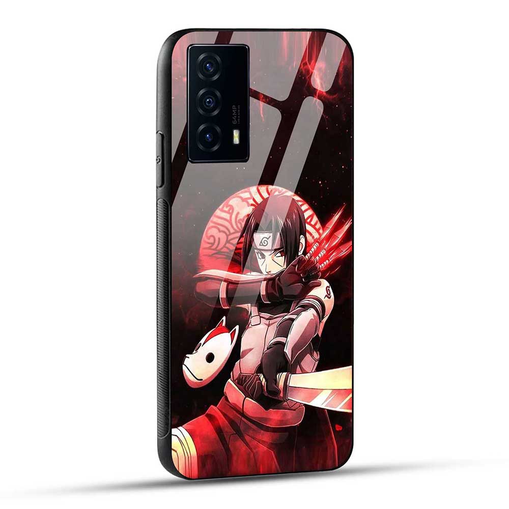 iQOO Z5 5G Back Cover Itachii Glass Case