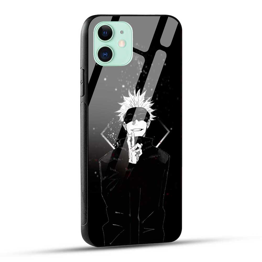 iPhone 11 Back Cover Anime Glass Case