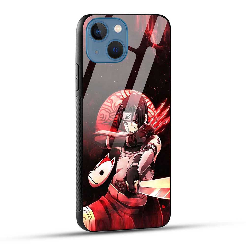 iPhone 13 Back Cover Itachii Glass Case