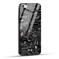 iPhone 5s / iPhone SE 2016 Back Cover Text Glass Case