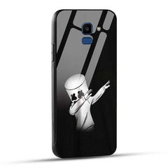 Samsung Galaxy J6 Back Cover Cool Marsh Glass Case