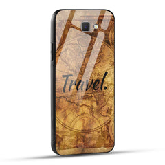Samsung Galaxy J7 Prime / Samsung Galaxy On Nxt Back Cover Travel Printed Glass Case