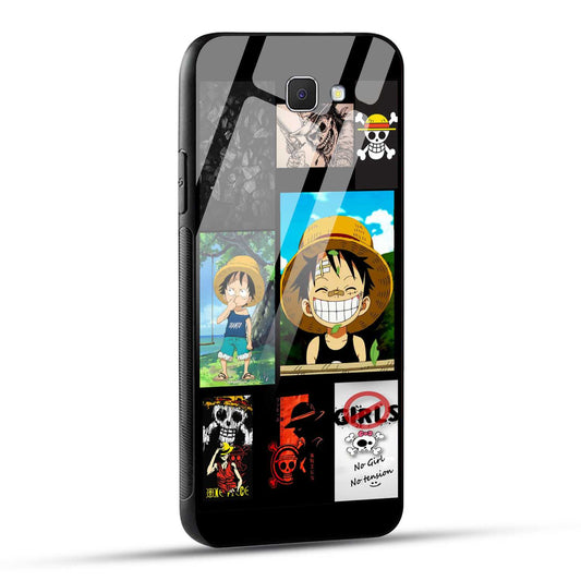 Samsung Galaxy J7 Prime / Samsung Galaxy On Nxt Back Cover No Girls No Tension Printed Glass Case