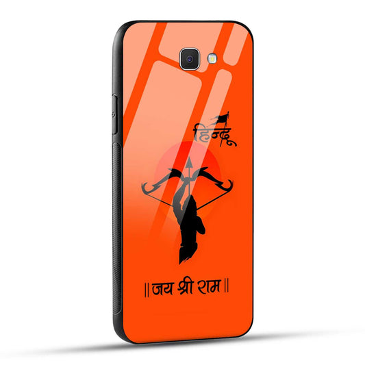 Samsung Galaxy J7 Prime / Samsung Galaxy On Nxt Back Cover Jai Shree Ram Printed Glass Case