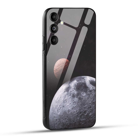 Samsung Galaxy M14 5G Back Cover Galaxy Space Printed Glass Case