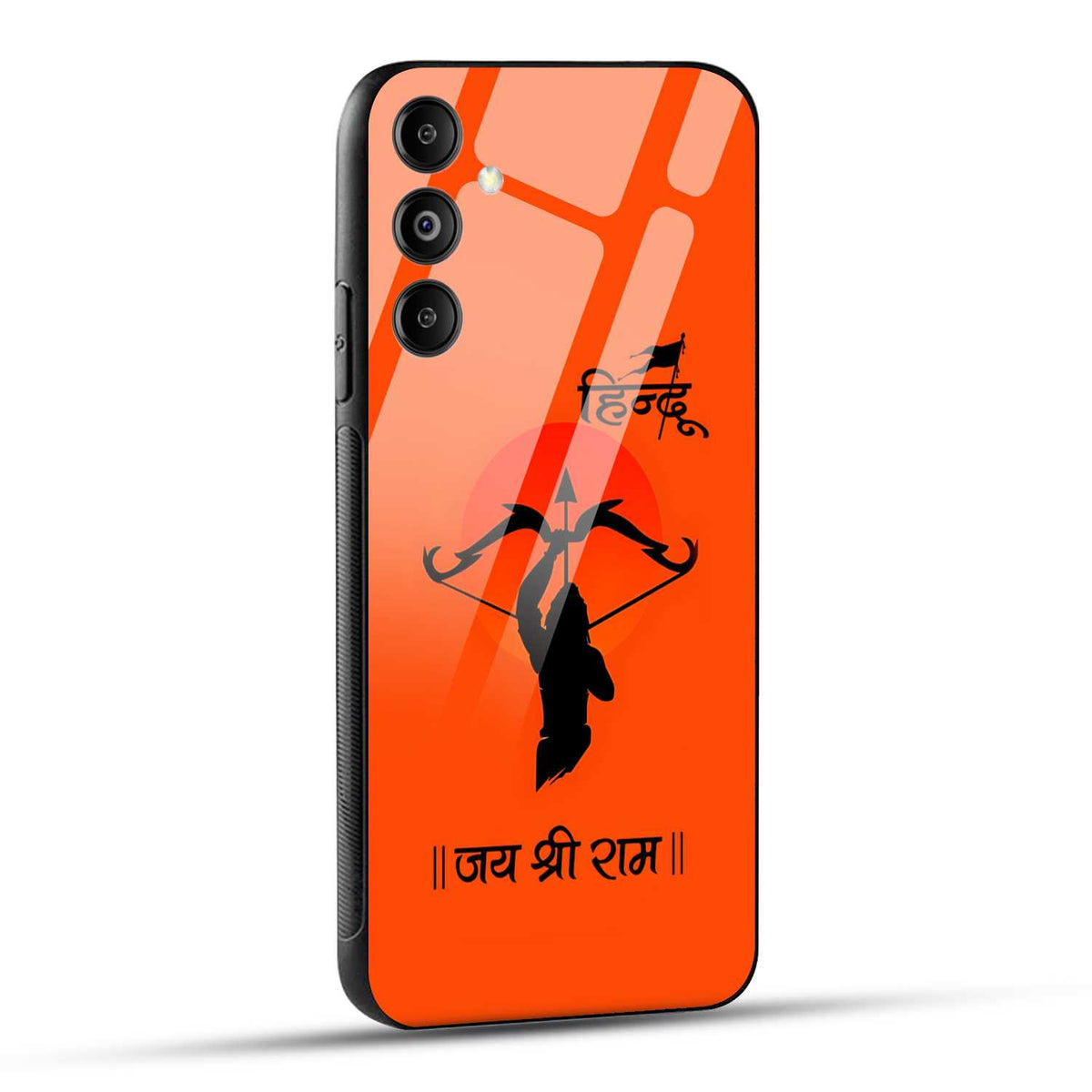 Samsung Galaxy M14 5G Back Cover Jai Shree Ram Printed Glass Case