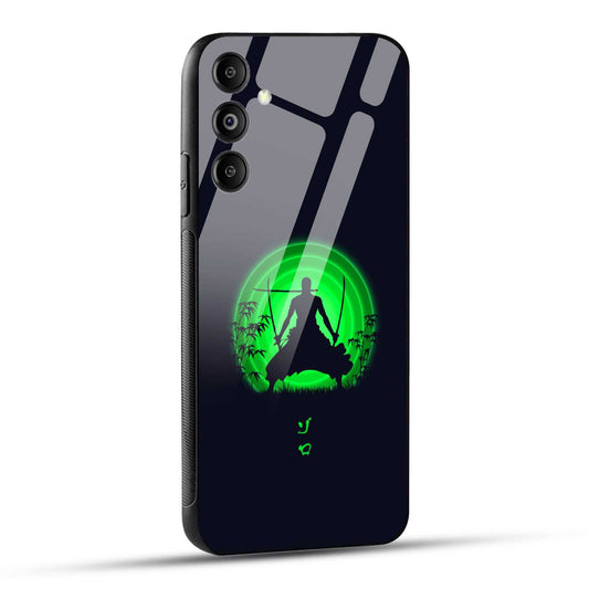 Samsung Galaxy M14 5G Back Cover Zoro Printed Glass Case