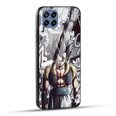 Samsung Galaxy M33 5G Back Cover Looking Angry Printed Glass Case