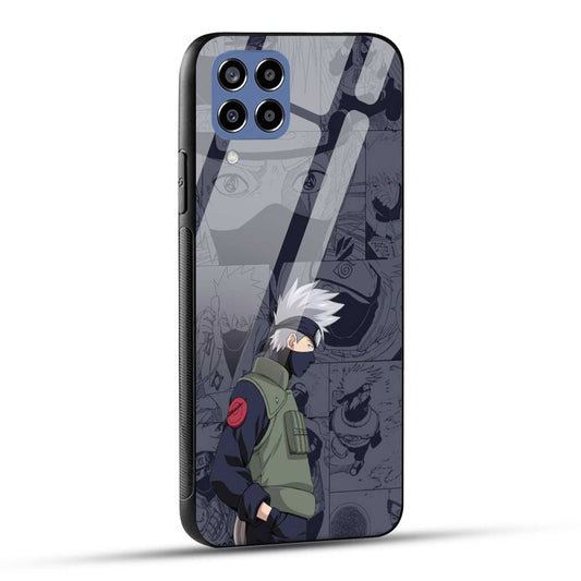 Samsung Galaxy M33 5G Back Cover Kakashii Printed Glass Case