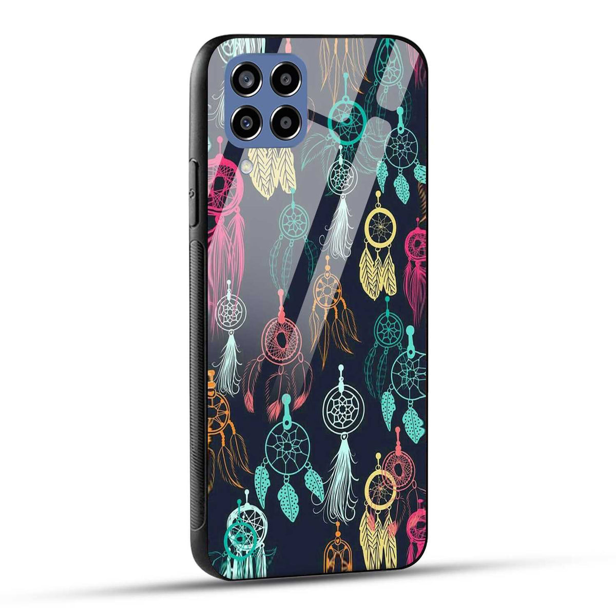 Samsung Galaxy M33 5G Back Cover Dreamcatcher Printed Glass Case