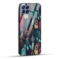 Samsung Galaxy M33 5G Back Cover Dreamcatcher Printed Glass Case