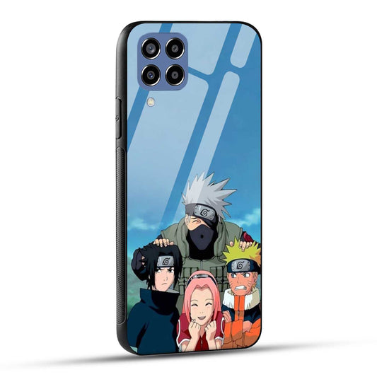 Samsung Galaxy M33 5G Back Cover Kakashi Printed Glass Case
