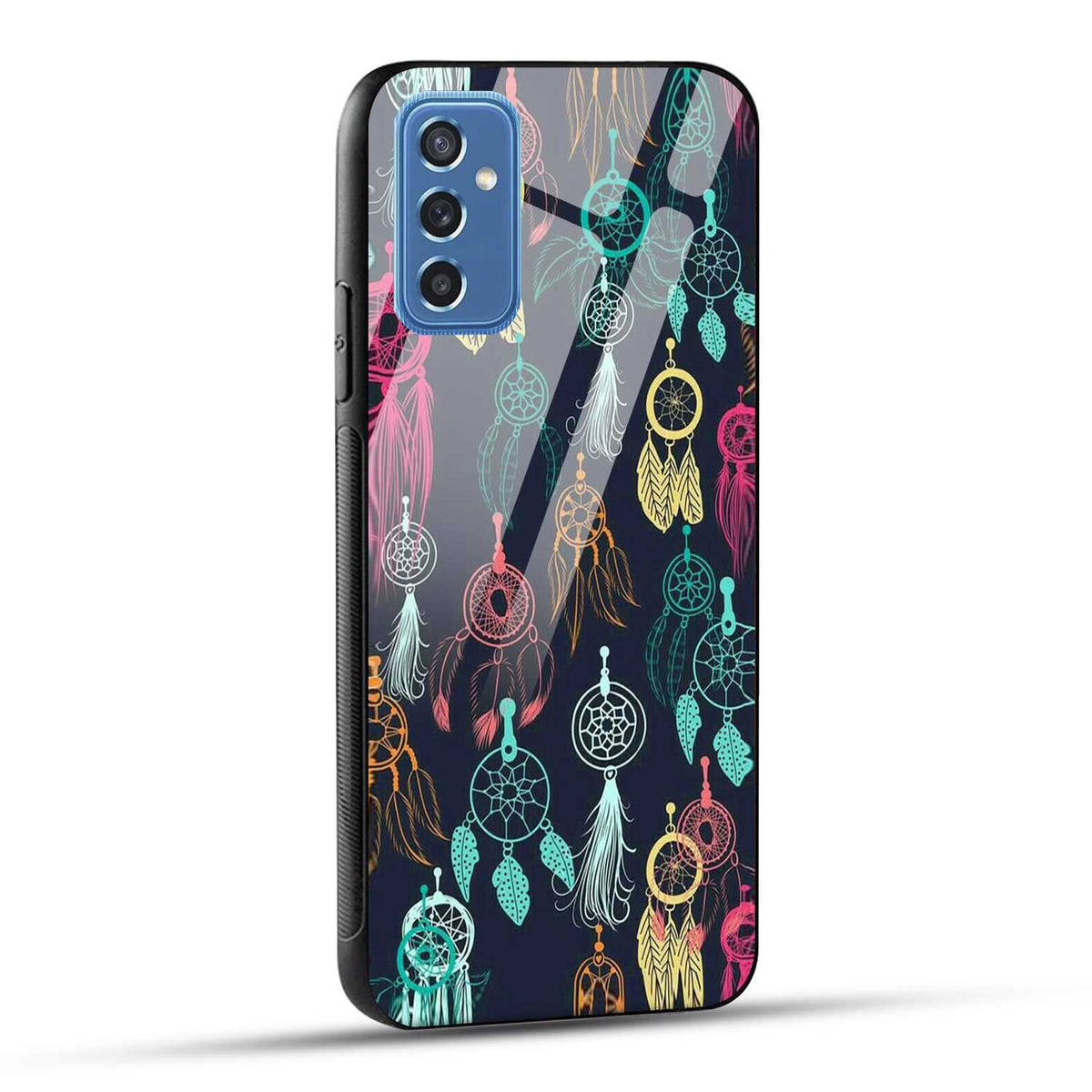 Samsung Galaxy M52 5G Back Cover Dreamcatcher Printed Glass Case