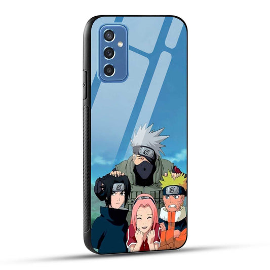 Samsung Galaxy M52 5G Back Cover Kakashi Printed Glass Case