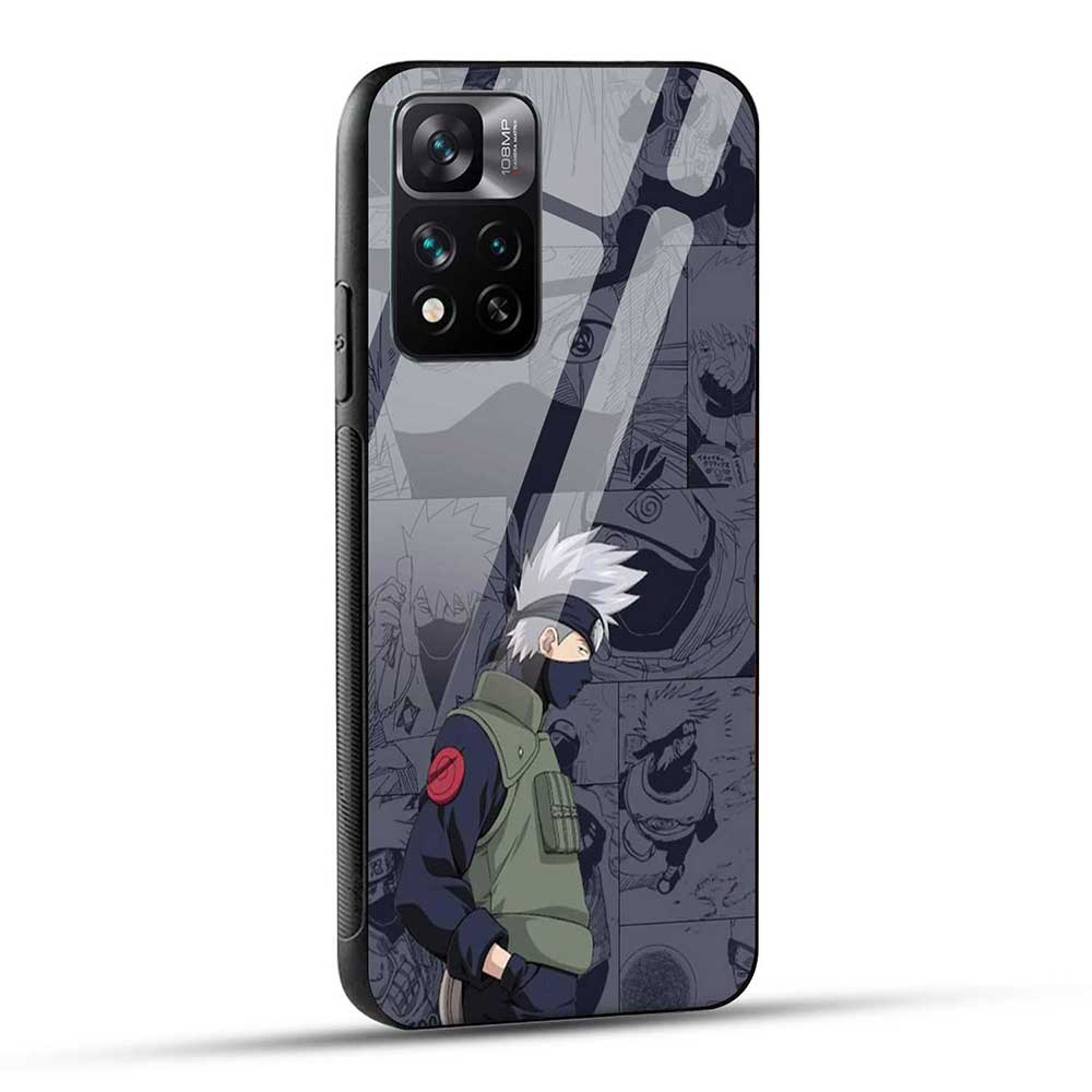 Xiaomi 11i / Xiaomi 11i 5G HyperCharge Back Cover Kakashii Glass Case
