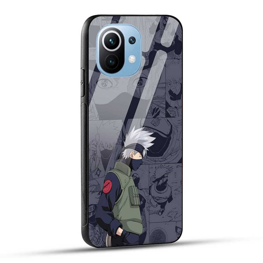 Mi 11 Lite NE 5G / Mi 11 Lite Back Cover Kakashii Glass Case