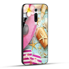 Redmi K20 / Redmi K20 Pro Back Cover Beach Wears Glass Case