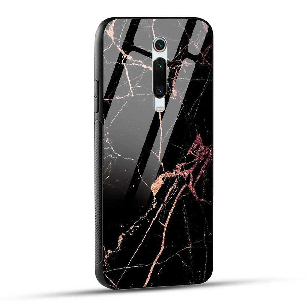 Redmi K20 / Redmi K20 Pro Back Cover Dark Marble Glass Case