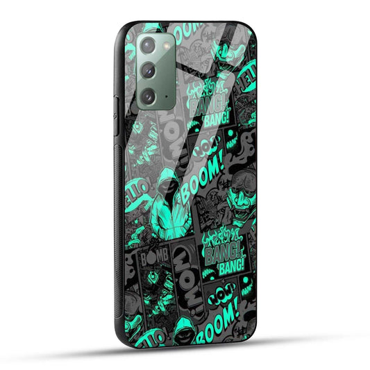 Samsung Galaxy Note 20 Back Cover Boom Printed Glass Case
