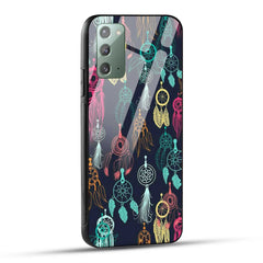 Samsung Galaxy Note 20 Back Cover Dreamcatcher Printed Glass Case
