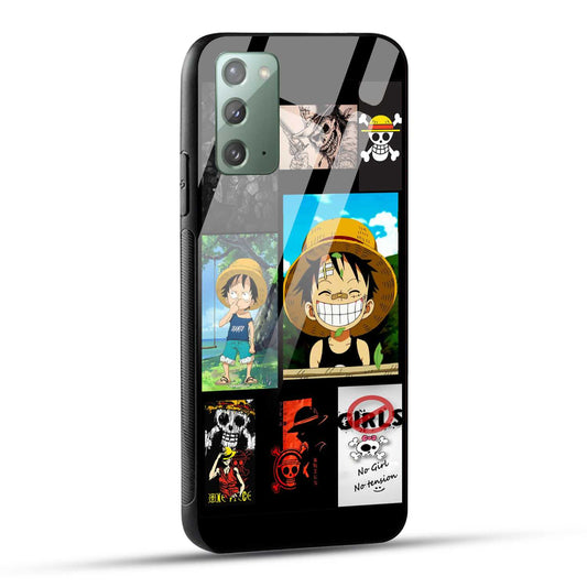 Samsung Galaxy Note 20 Back Cover No Girls No Tension Printed Glass Case