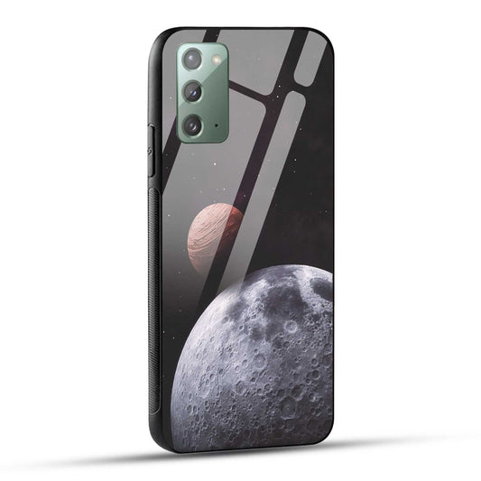 Samsung Galaxy Note 20 Back Cover Galaxy Space Printed Glass Case