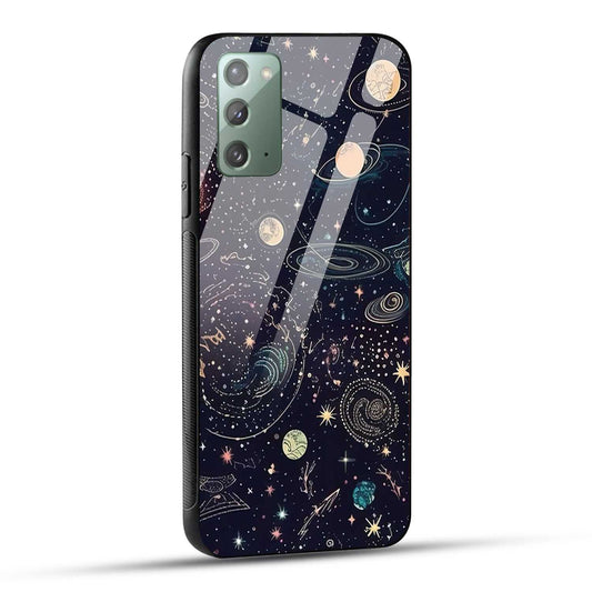 Samsung Galaxy Note 20 Back Cover Beauty Of Multiverse Art Printed Glass Case