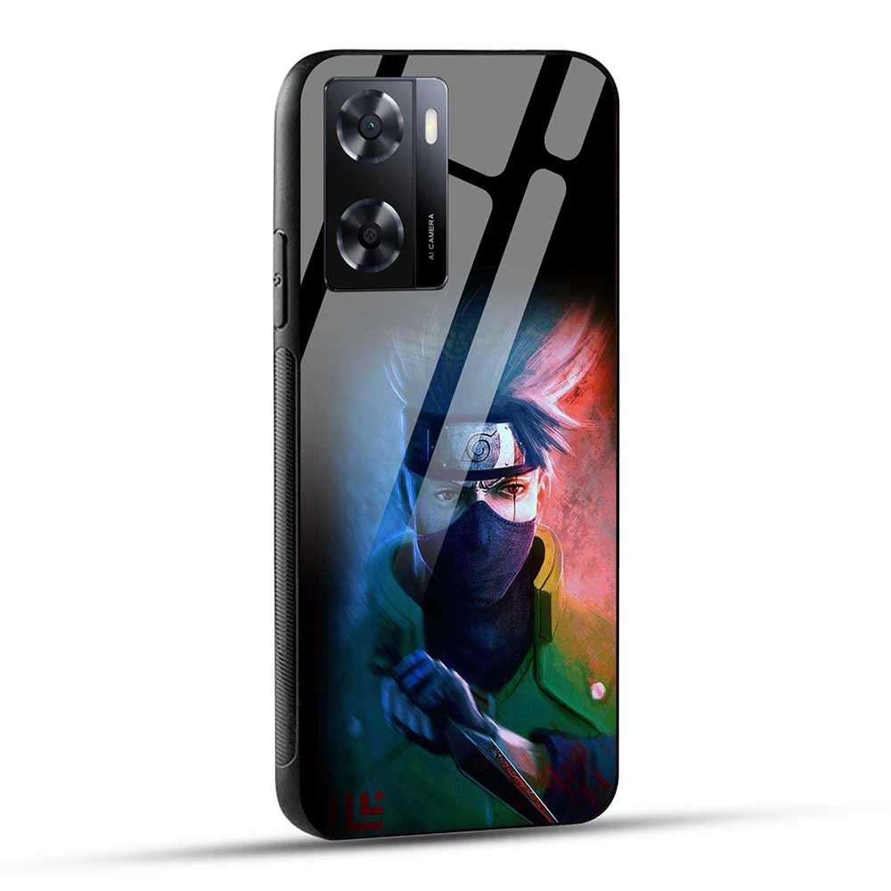 OPPO A57 2022 / OPPO A77 / OPPO A77s / OPPO K10 5G Back Cover Animated Cartoon Slimfit Glass Case