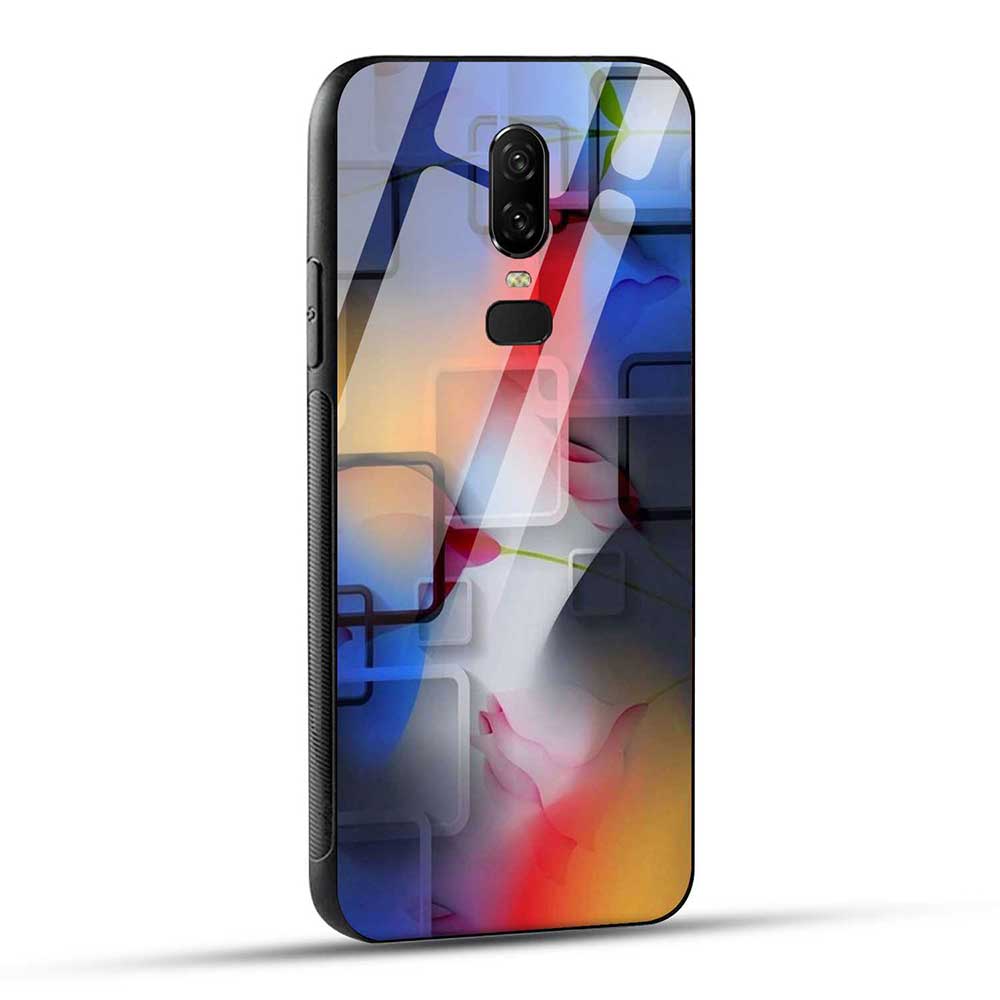 OnePlus 6 Back Cover Awsome Design Glass Case