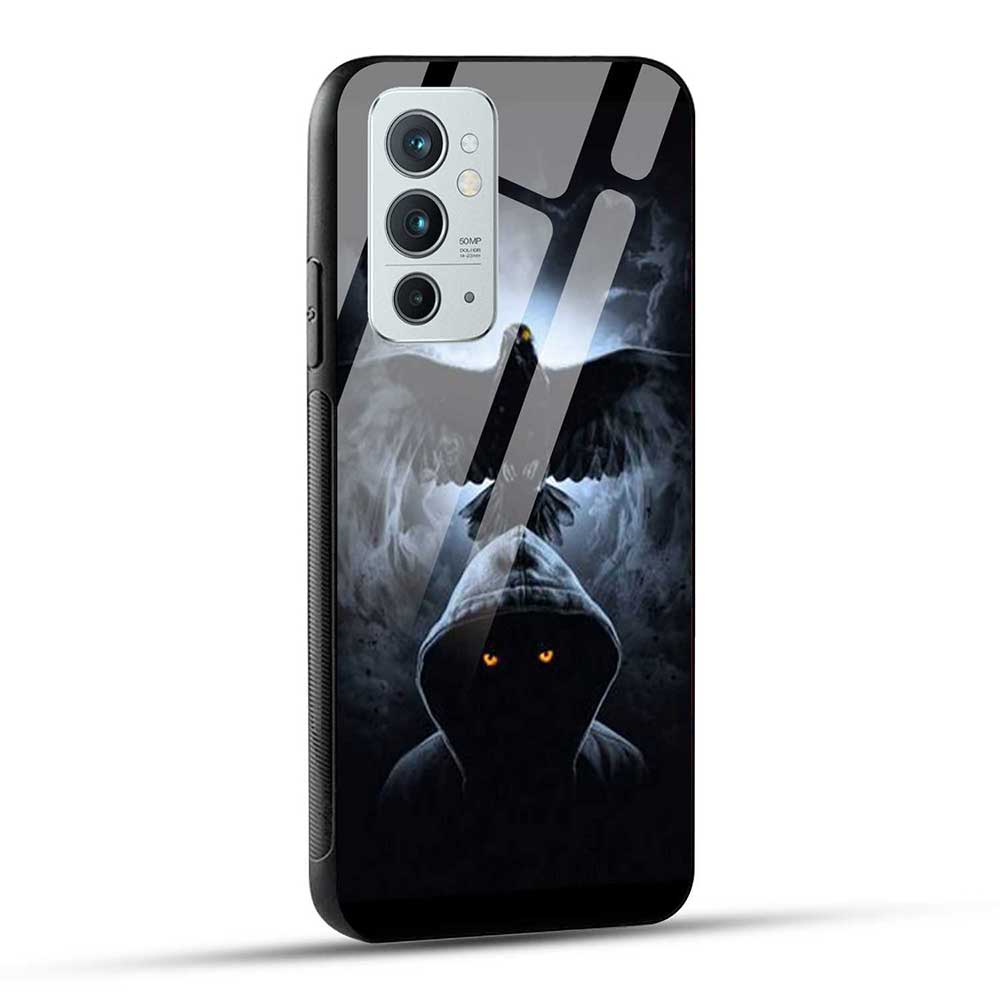 OnePlus 9RT / OnePlus 9RT 5G Back Cover Bird in The Dark Glass Case