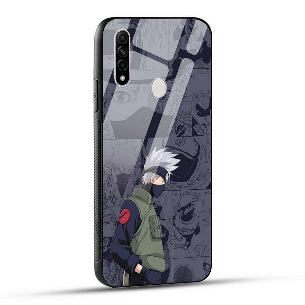 OPPO A31 Back Cover Kakashii Glass Case