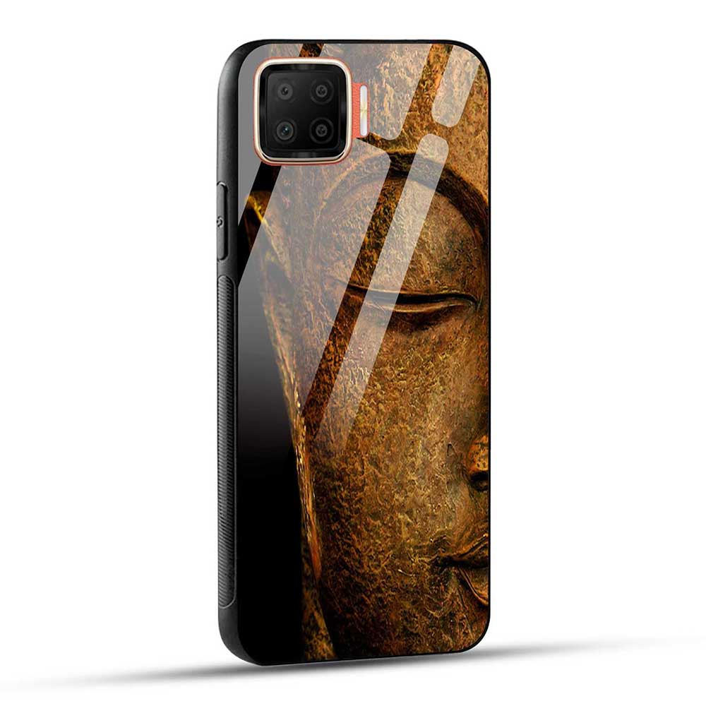 OPPO F17 Back Cover Bhagwan Buddha Glass Case