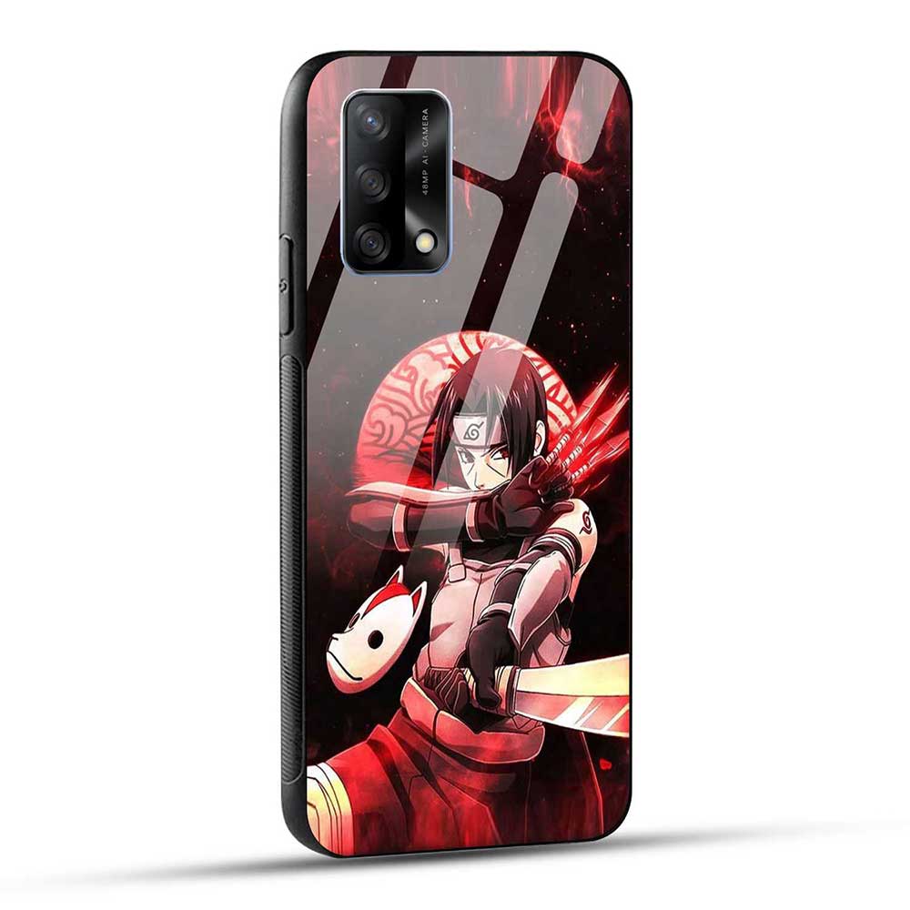 Oppo F19 / OPPO F19s Back Cover Itachii Glass Case