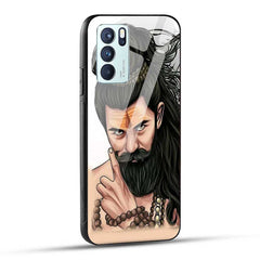 OPPO Reno6 Pro 5G Back Cover Shankar Mahadeo Glass Case