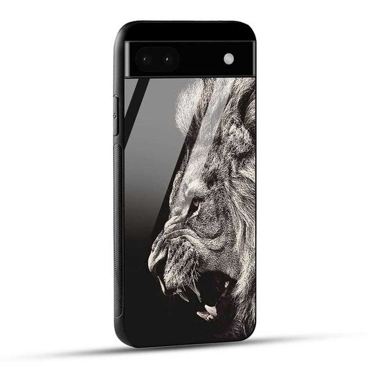 Google Pixel 6A Back Cover King Lion Glass Case