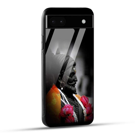 Google Pixel 6A Back Cover Chatrapati Shivaji Maharaj Raje Printed Glass Case