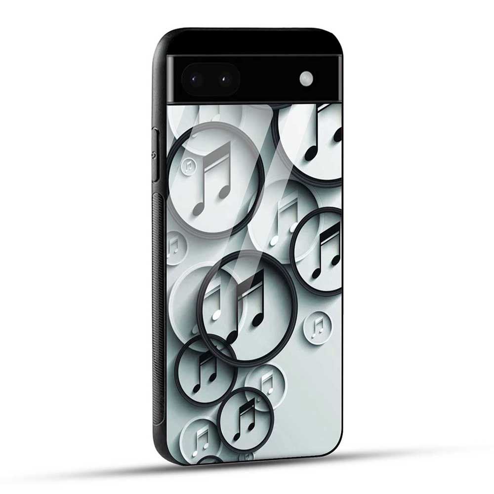 Google Pixel 6A Back Cover Soul Music Symbols Glass Case