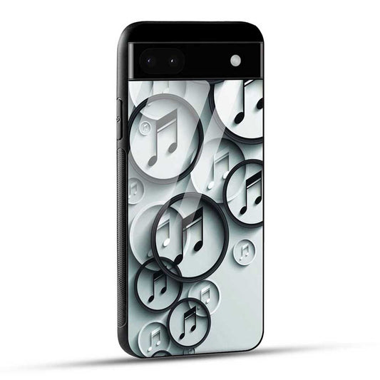 Google Pixel 6A Back Cover Soul Music Symbols Glass Case