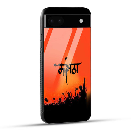 Google Pixel 6A Back Cover Maratha Printed Glass Case