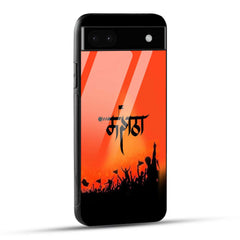 Google Pixel 6A Back Cover Maratha Printed Glass Case