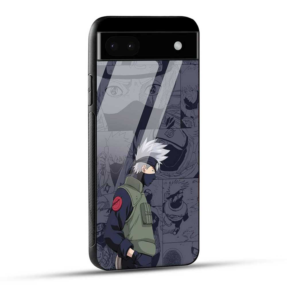Google Pixel 6A Back Cover Kakashii Glass Case