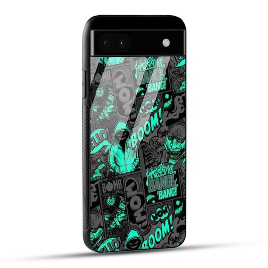 Google Pixel 6A Back Cover Boom Printed Glass Case