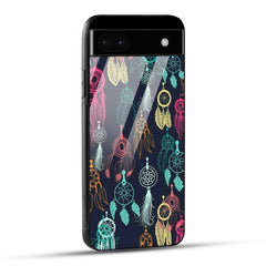 Google Pixel 6A Back Cover Dreamcatcher Printed Glass Case