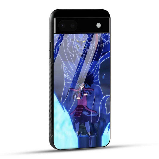 Google Pixel 6A Back Cover Blue Narutto Glass Case